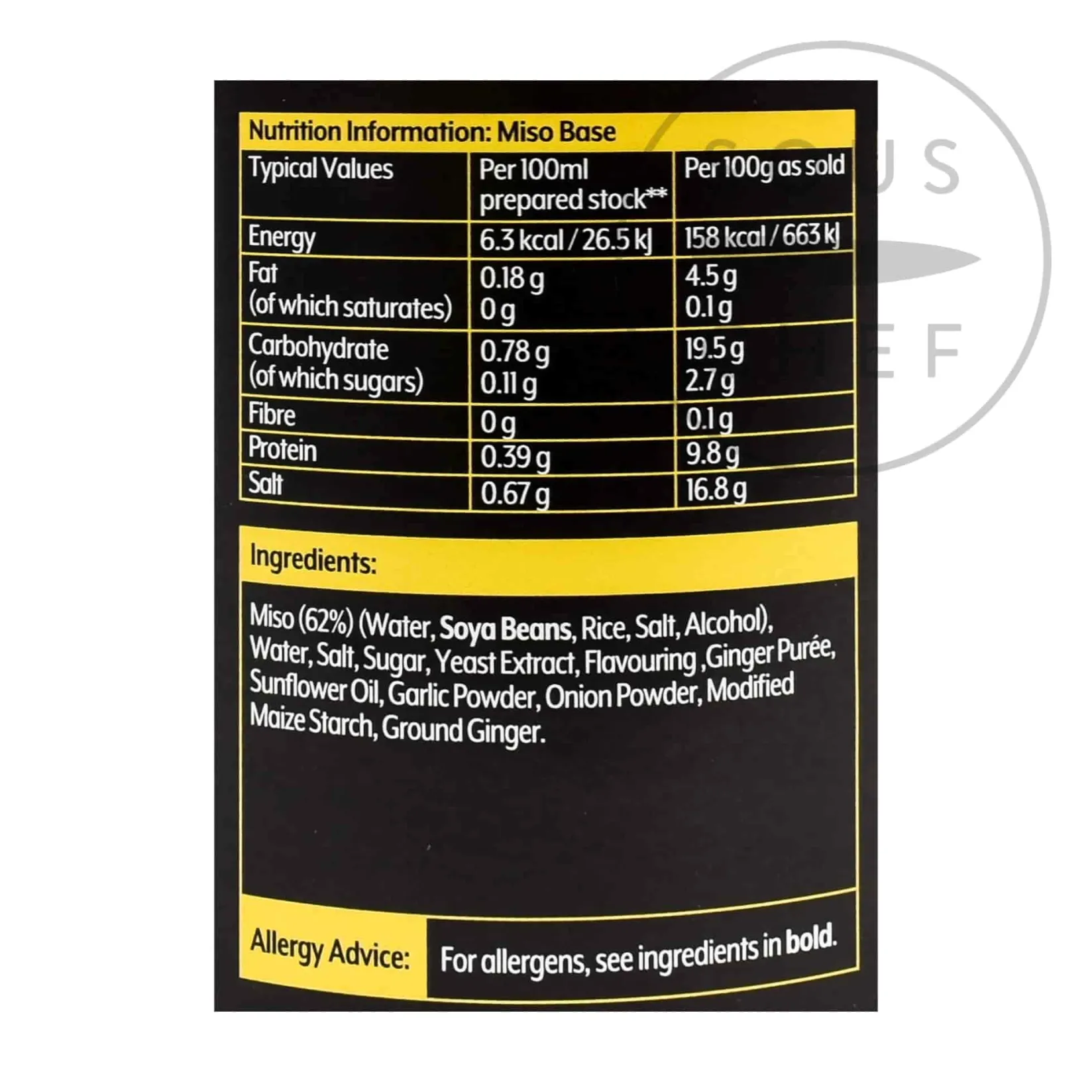 Essential Cuisine Ingredients Brands|Made In The Uk^Asian Miso Base, 1kg