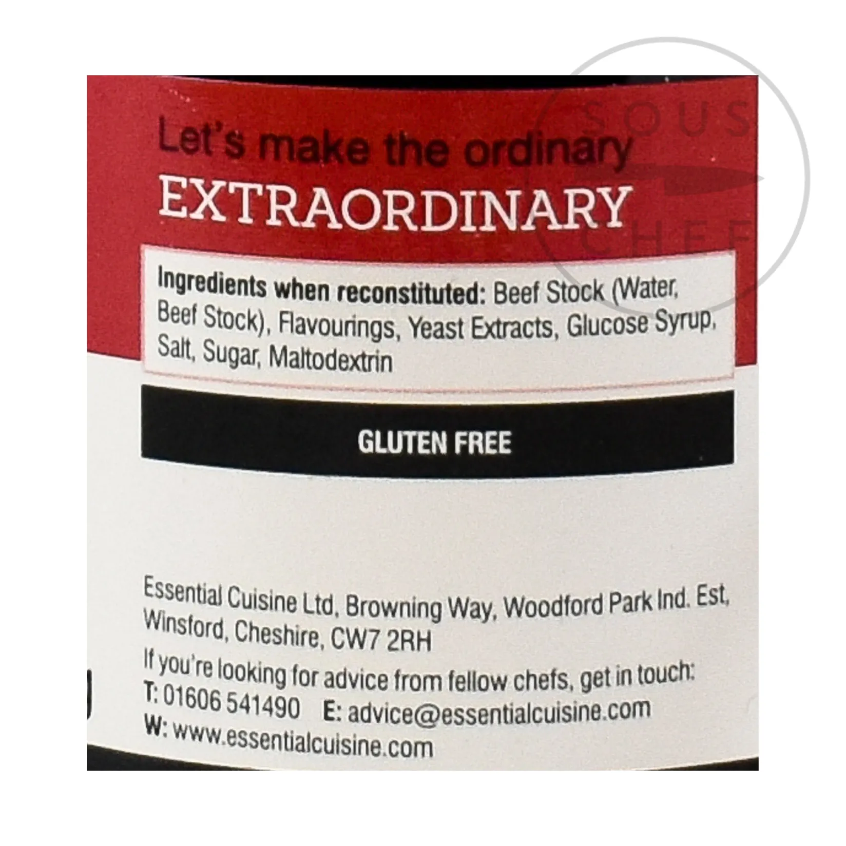 Essential Cuisine Made In The Uk|French Ingredients^Beef Glace, 600g