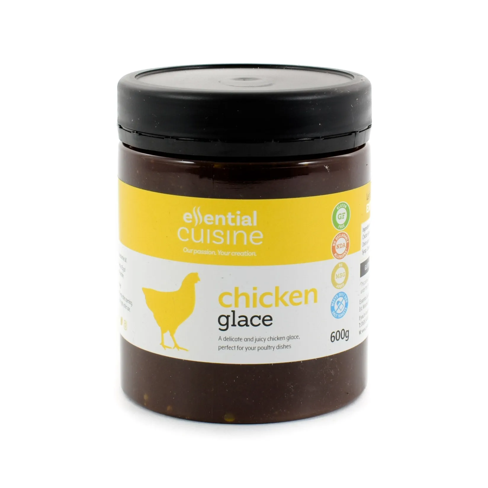 Essential Cuisine Made In The Uk|French Ingredients^Chicken Glace, 600g