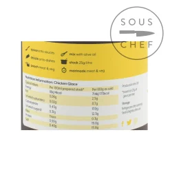 Essential Cuisine Made In The Uk|French Ingredients^Chicken Glace, 600g