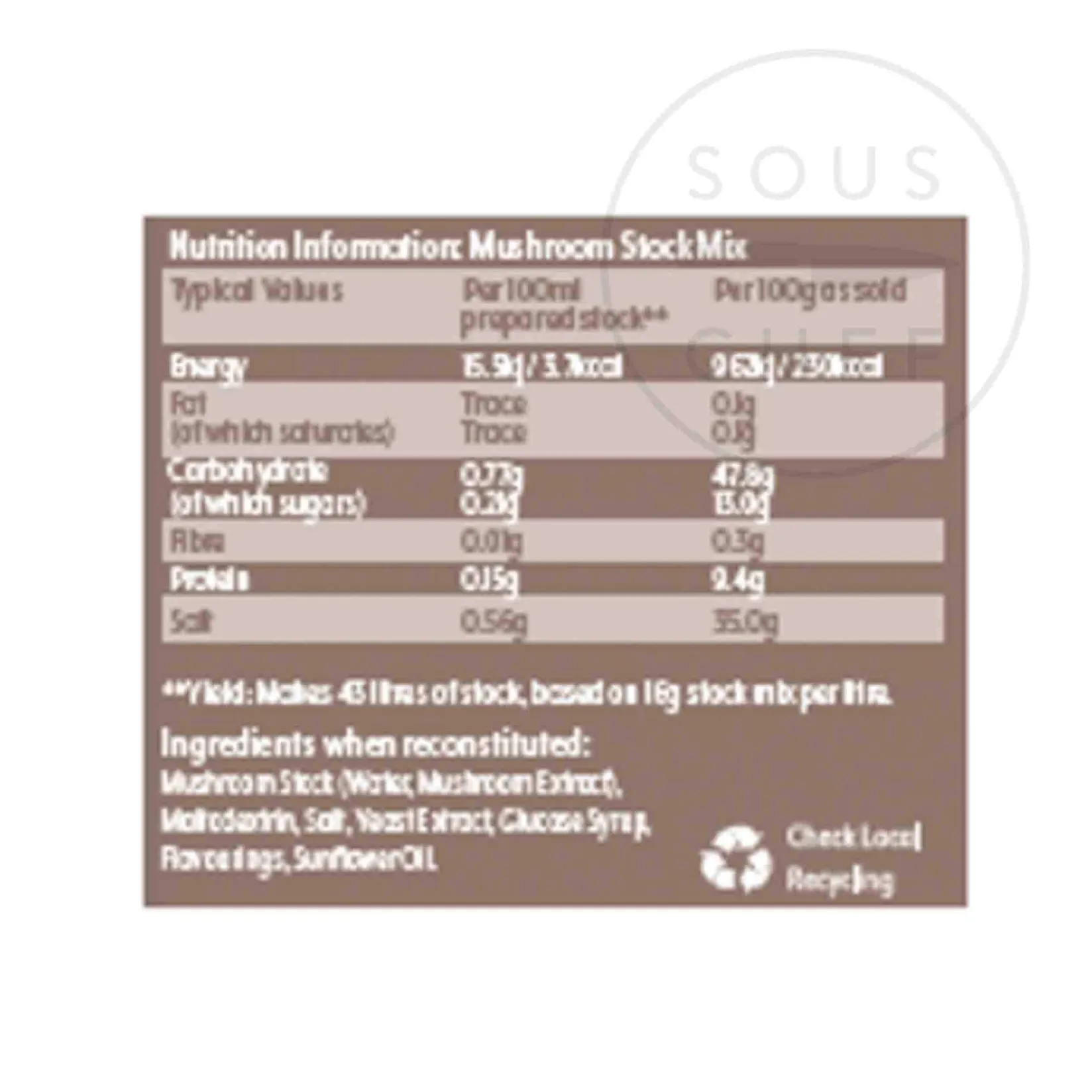 Essential Cuisine Ingredients Brands|Stock & Bouillon^Mushroom Stock Mix, 700g