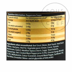 Essential Cuisine Ingredients Brands|Made In The Uk^Peppercorn Sauce Base, 800g