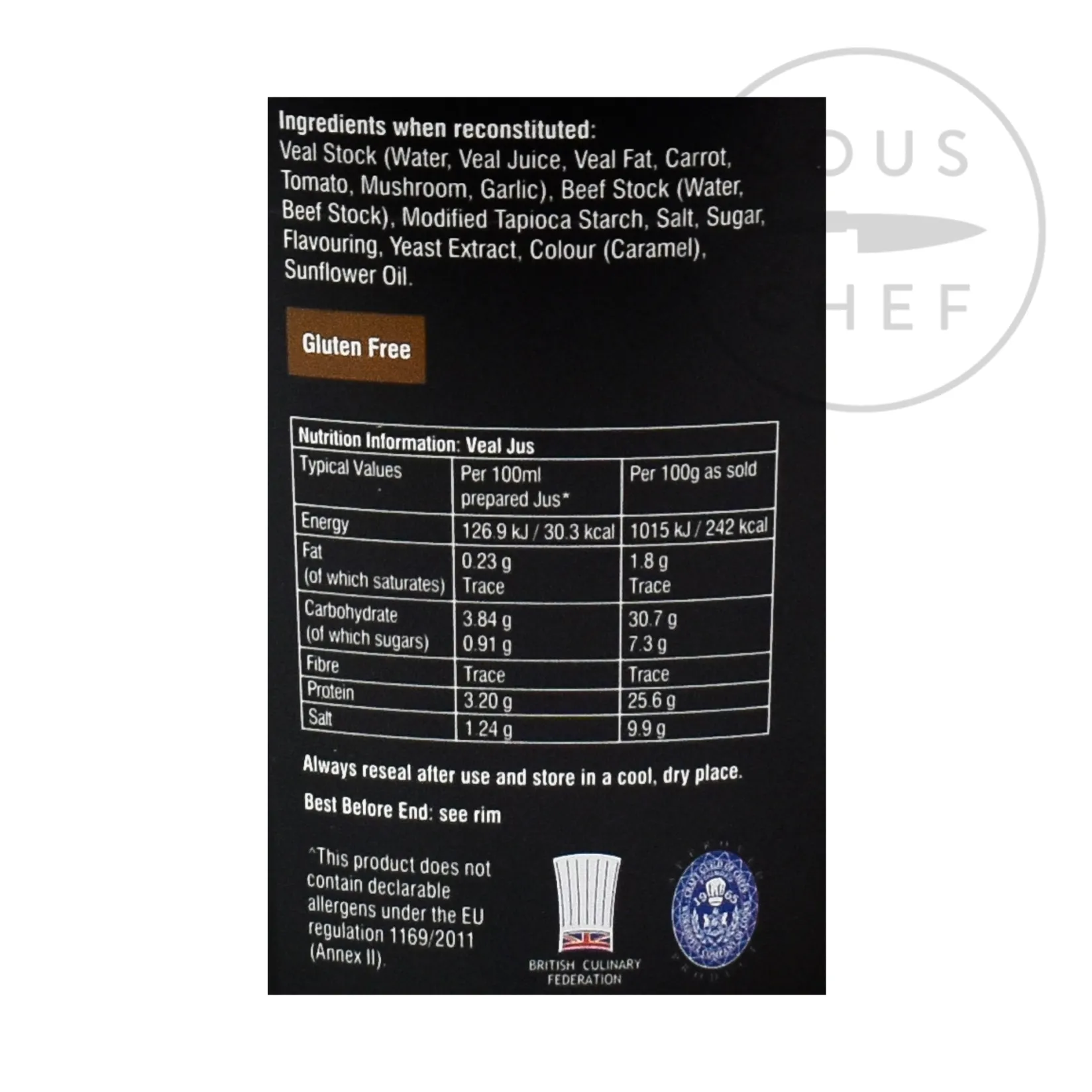 Essential Cuisine Made In The Uk|French Ingredients^Premier Veal Jus, 1kg