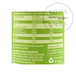 Essential Cuisine Made In The Uk|Stock & Bouillon^Vegetable Stock Mix, 800g