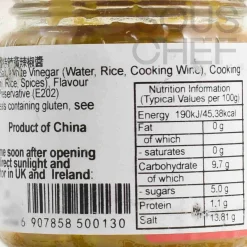 Nanguo  Ingredients Brands|Chinese Ingredients^Extra Hot Yellow Chilli Sauce, 100g