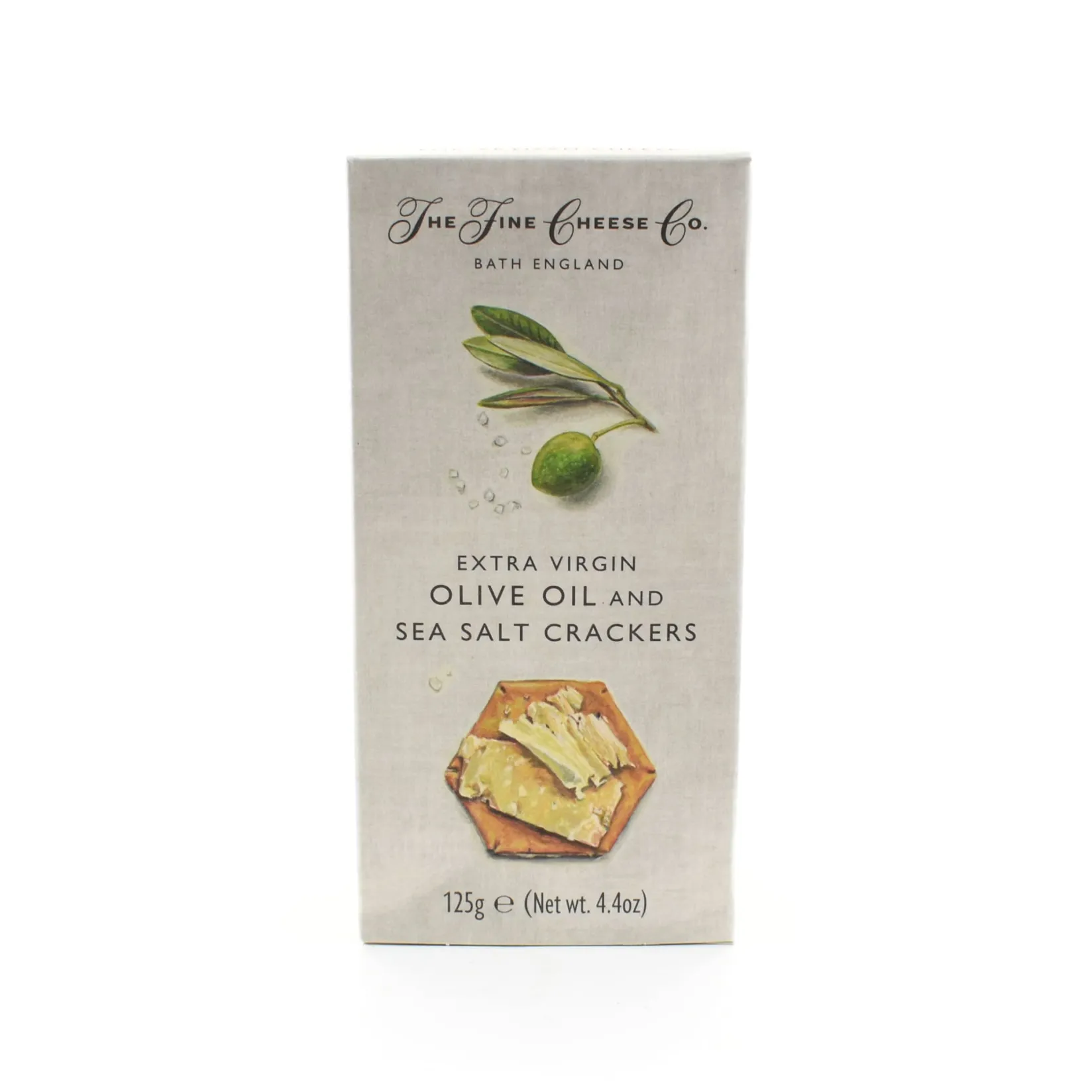 The Fine Cheese Co Made In The Uk|Snacks^Extra Virgin Olive Oil & Sea Salt Crackers, 125g