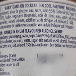 Fabbri Ingredients Brands|Italian Ingredients^Rhum Baba, 390g