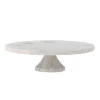 Bloomingville Tableware Brands^Fenya Star White Marble Cake Stand, 30cm