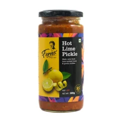 Ferns Indian Ingredients|Vegetables^' Hot Lime Pickle, 380g