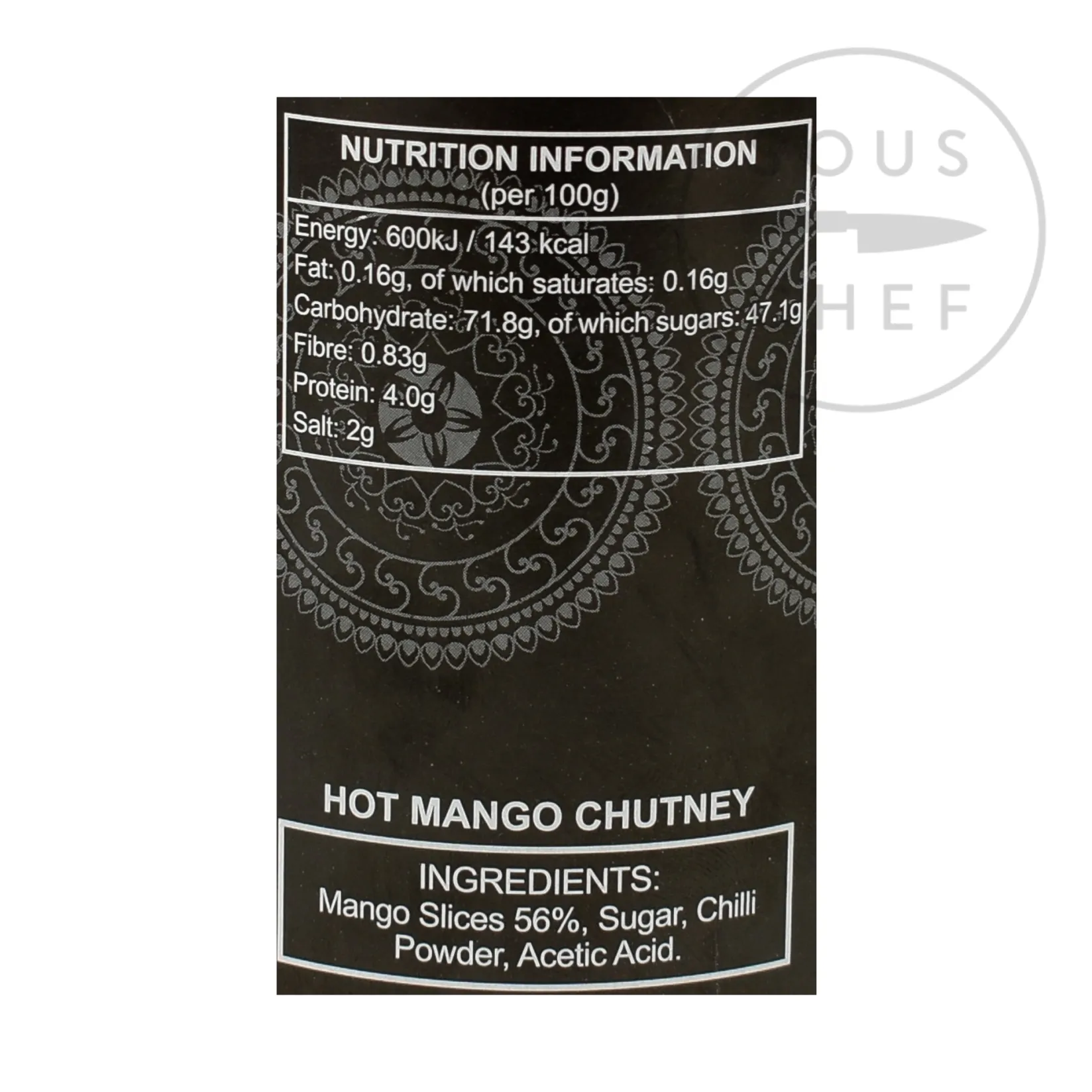 Ferns Ingredients Brands|Indian Ingredients^' Hot Mango Chutney, 440g