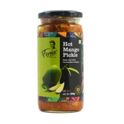 Ferns Ingredients Brands|Indian Ingredients^' Hot Mango Pickle, 380g