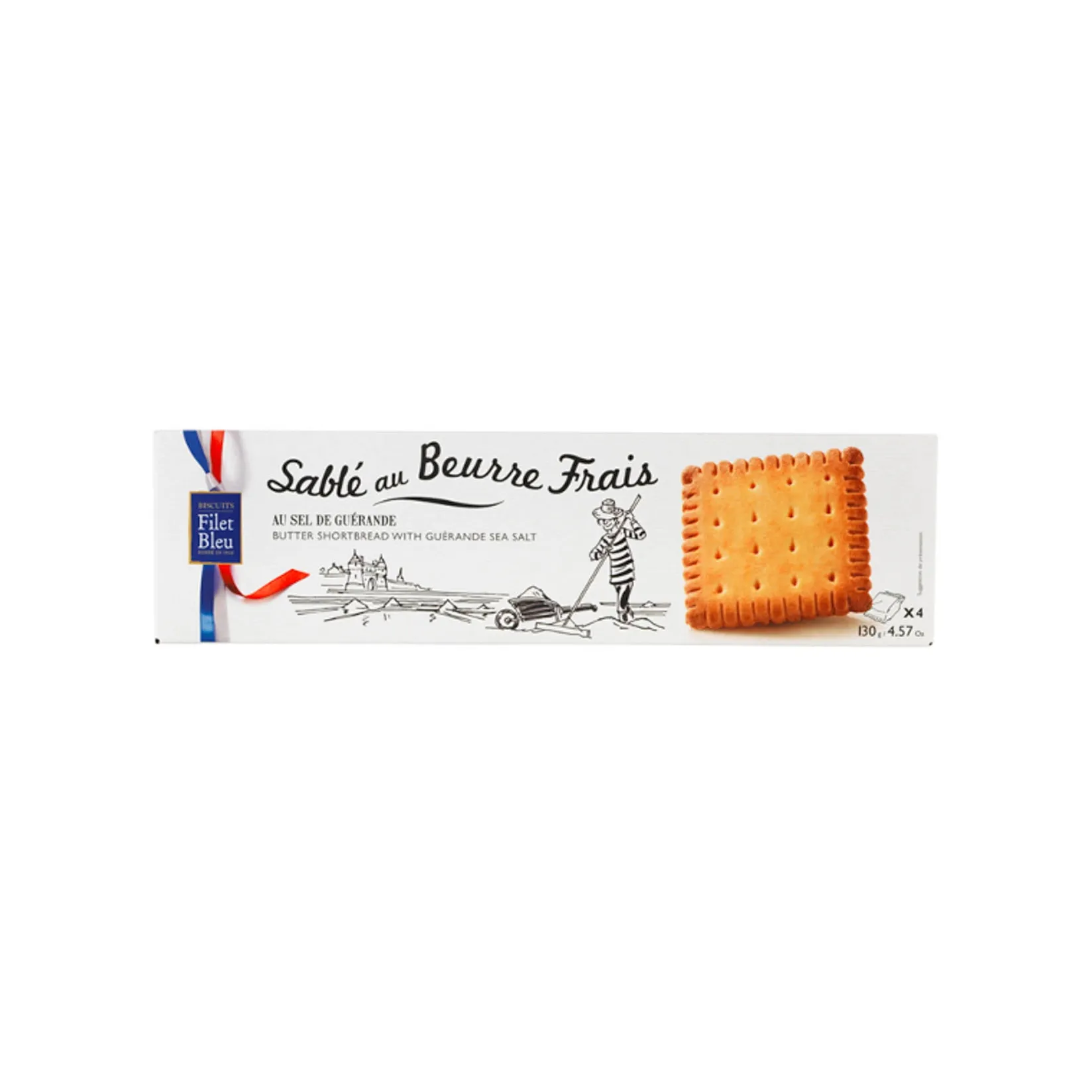 Filet Bleu Ingredients Brands|Chocolate & Sweets^Butter Shortbread With Guerande Sea Salt, 130g
