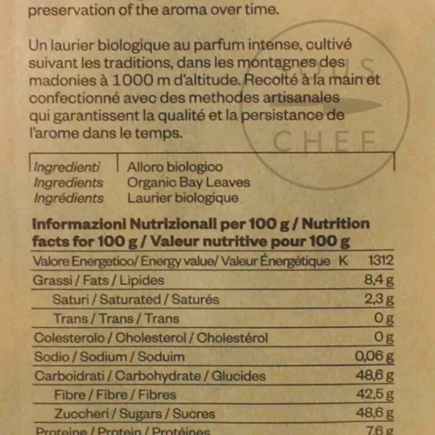 Filippone Ingredients Brands|Italian Ingredients^Fillippone Italian Organic Bay Leaves, 25g