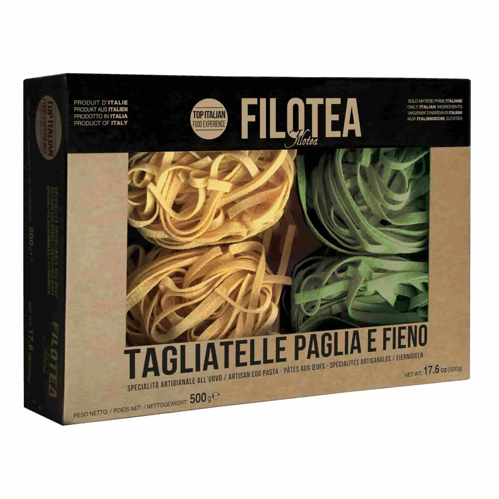 Filotea Ingredients Brands|Italian Ingredients^Nidi Tagliatelle Paglia & Fieno Pasta, 500g