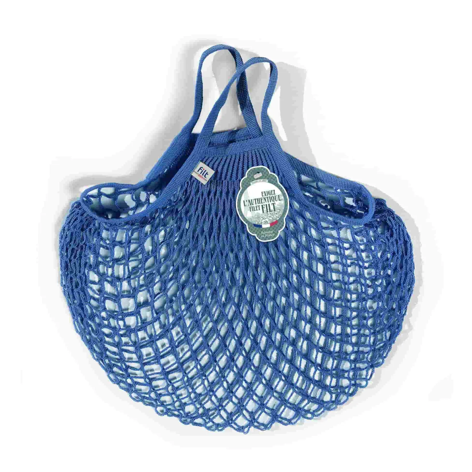 Filt Tableware Brands^String Bag in Cobalt Blue, Short Handle