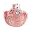 Filt Tableware Brands^String Bag in Light Pink, Short Handle