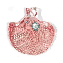 Filt Tableware Brands^String Bag in Light Pink, Short Handle