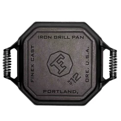 Finex Pots & Pans^Cast Iron Grill Pan with 2 Handles, 30cm (12inch)