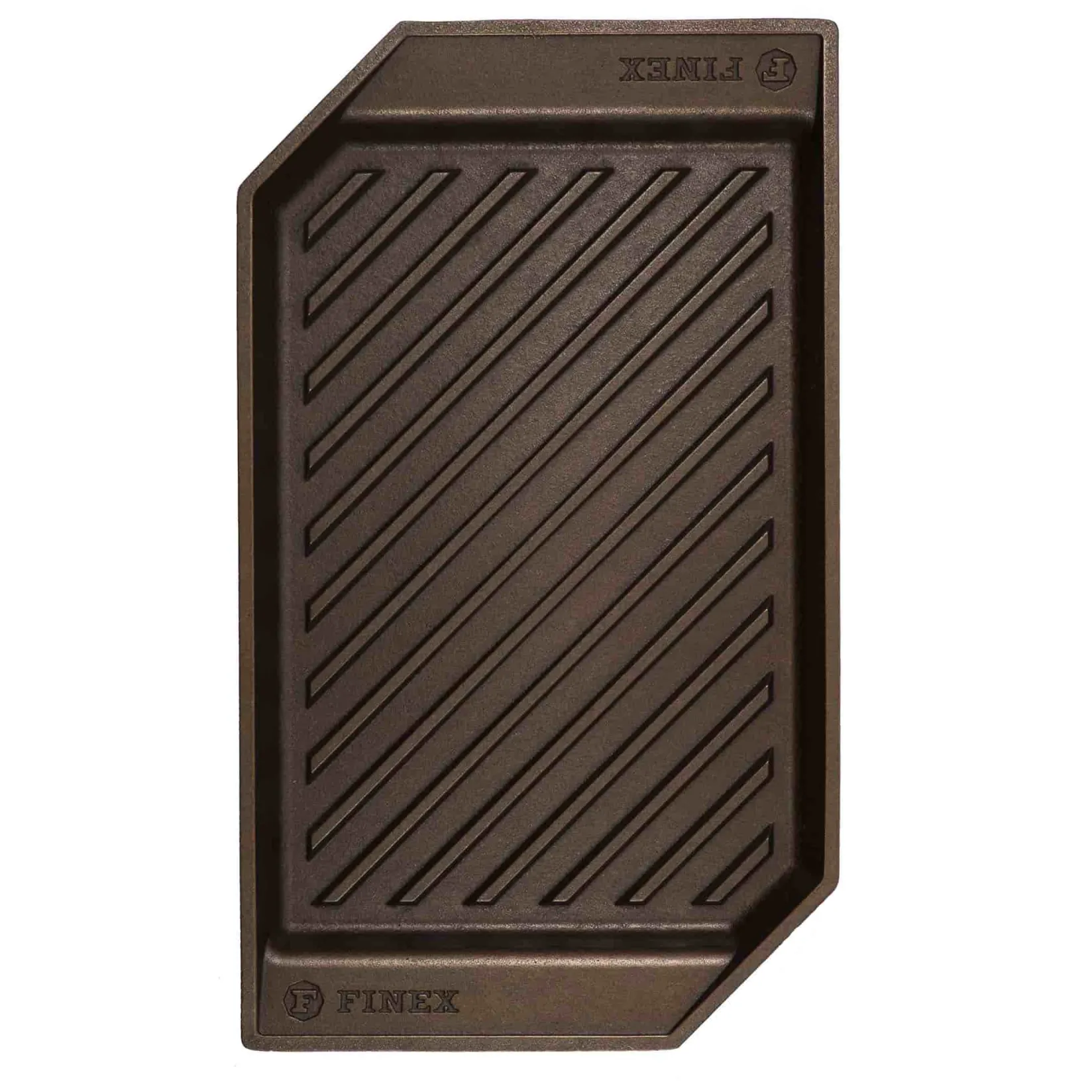 Finex Pots & Pans^Cast Iron Lean Grill Pan, 38cm (15inch)