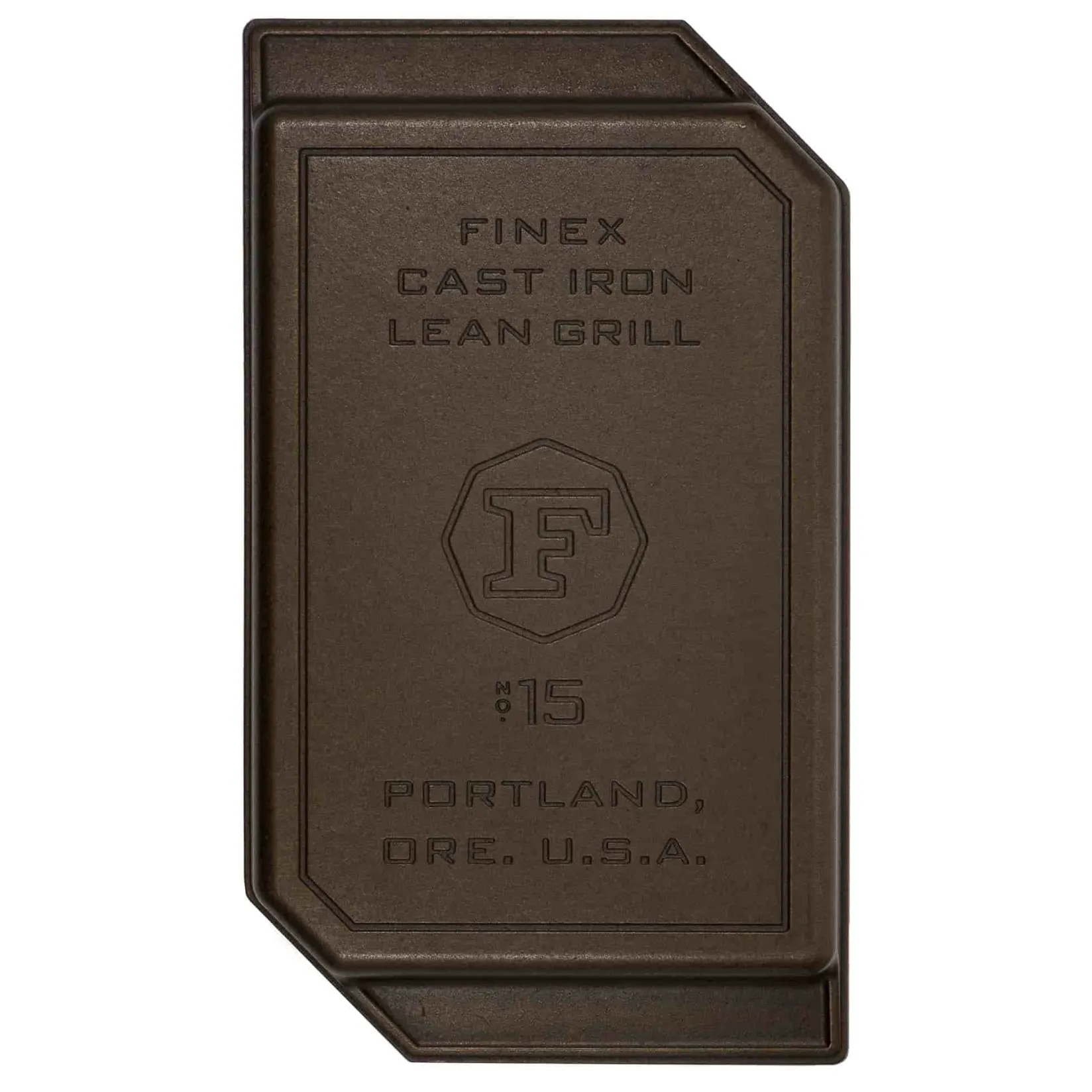 Finex Pots & Pans^Cast Iron Lean Grill Pan, 38cm (15inch)