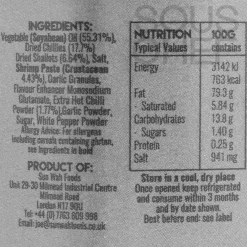 SUN WAH Ingredients Brands|Sauces & Condiments^Fire Shallots and Shrimps in Chilli Oil, 180g