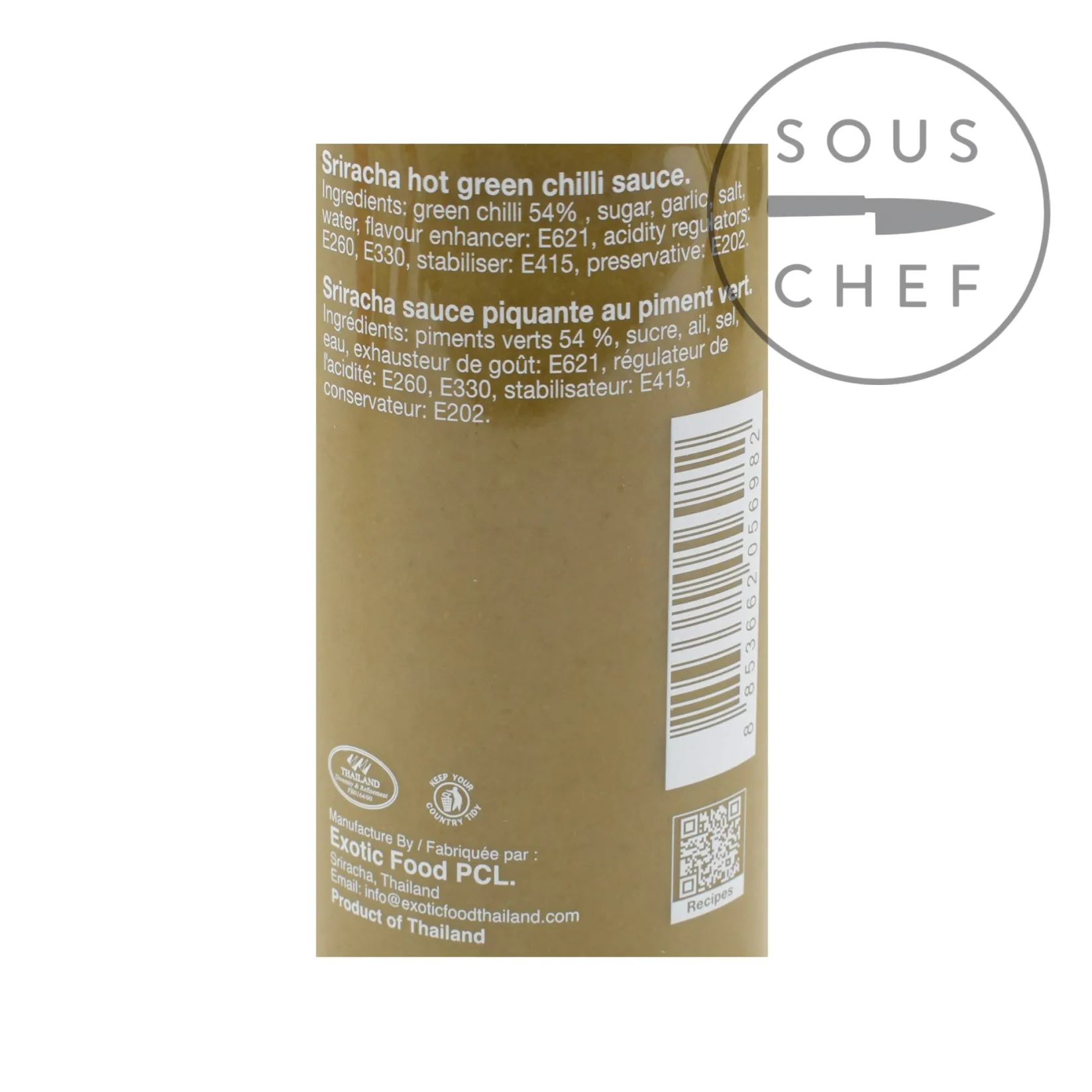 Flying Goose Ingredients Brands|Southeast Asian Ingredients^Green Sriracha, 455ml