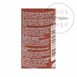 Flying Goose Ingredients Brands|Southeast Asian Ingredients^Sriracha Chilli Sauce Galangal 455m