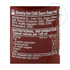 Flying Goose Ingredients Brands|Southeast Asian Ingredients^Sriracha Super Hot Chilli Sauce