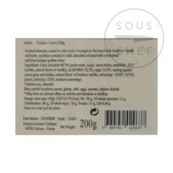 Francois Doucet Ingredients Brands|French Ingredients^Gold Pralines, 160g