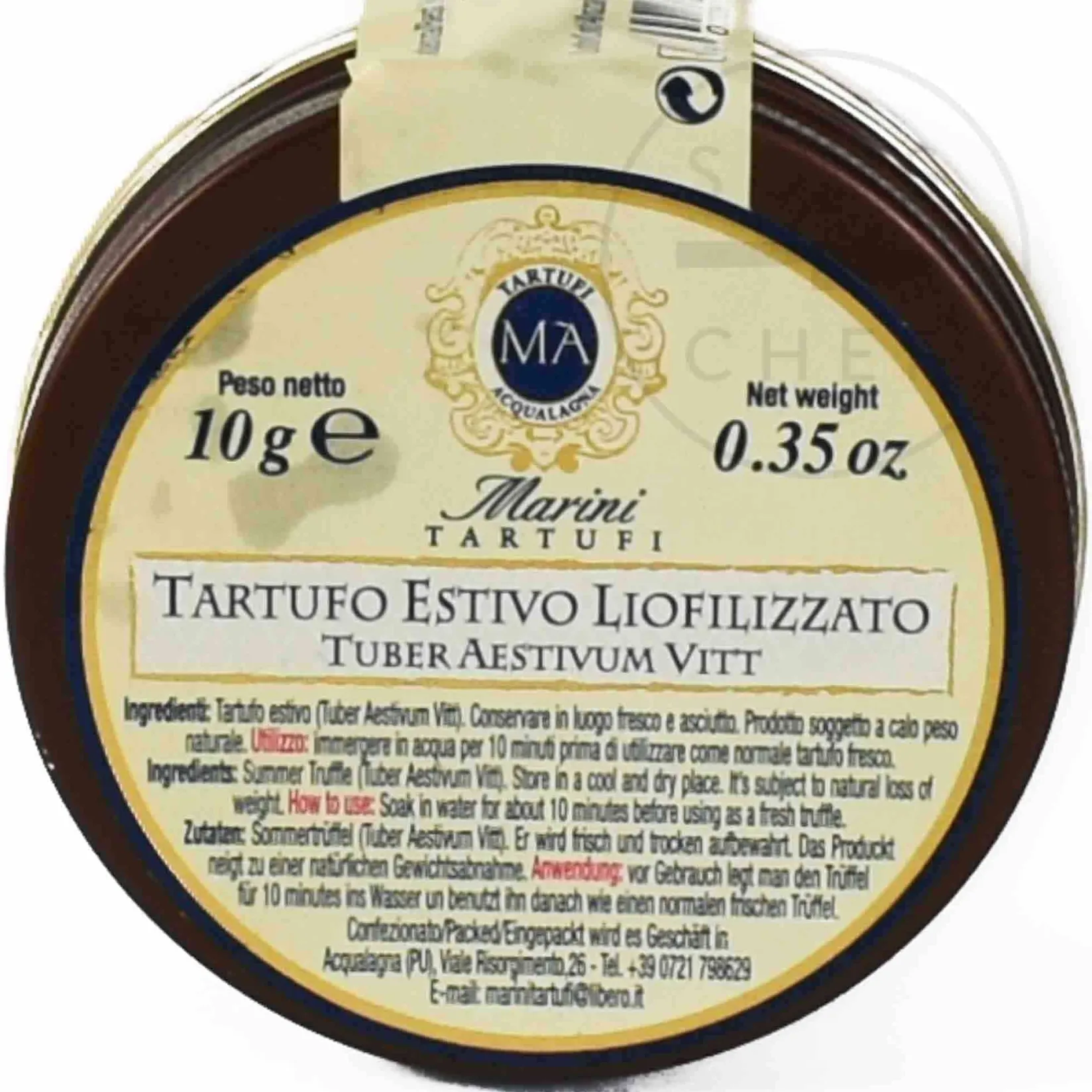 Marini Azzolini Ingredients Brands|Italian Ingredients^Freeze Dried Summer Truffle, 10g