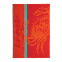 Coucke French Ingredients|Kitchen Textiles & Clothing^French Tea Towel - Crab