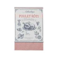 Coucke French Ingredients|Kitchen Textiles & Clothing^French Tea Towel - Poulet Roti
