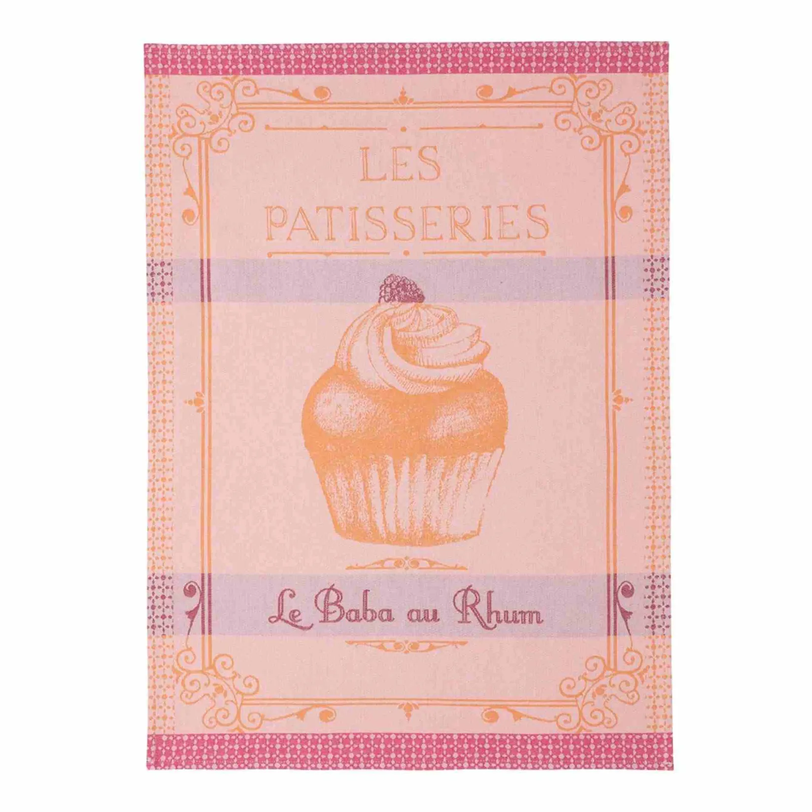 Coucke French Ingredients|Kitchen Textiles & Clothing^French Tea Towel - Rum Baba