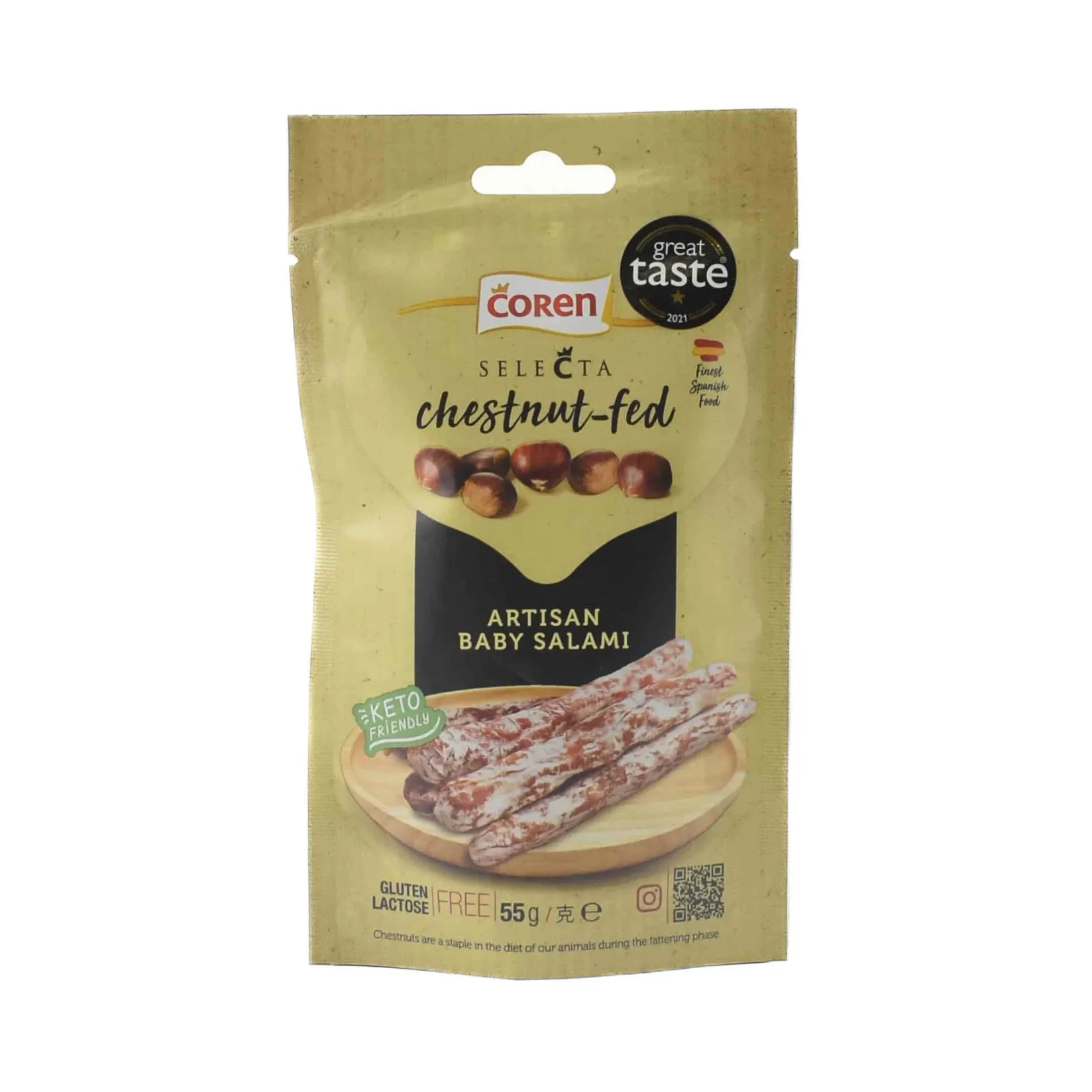 Coren Ingredients Brands|Spanish Ingredients^Fuet Sausage Beer Sticks, 55g