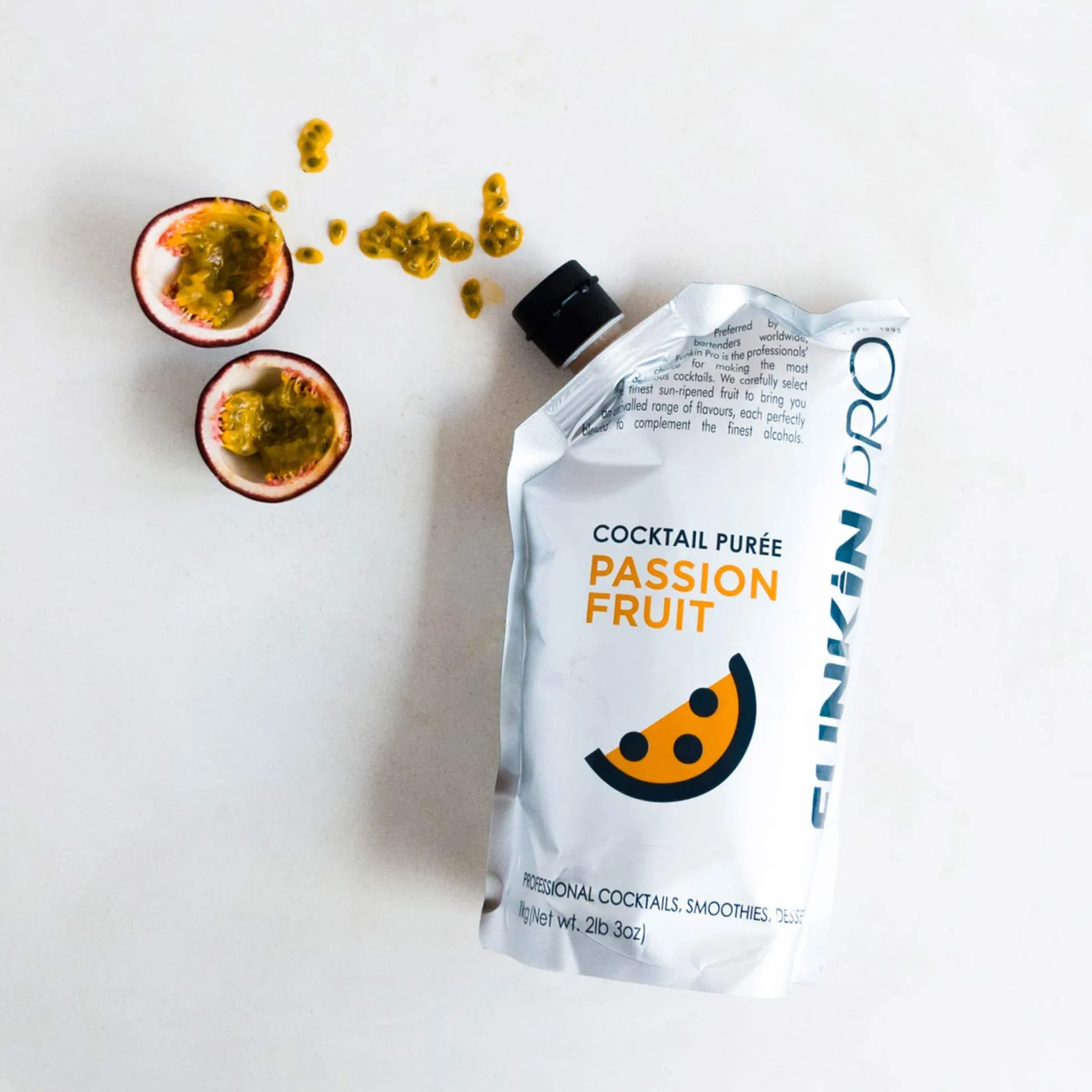Funkin Ingredients Brands|Drinks^Passion Fruit Puree, 1kg