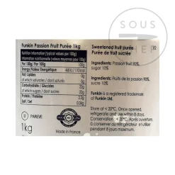 Funkin Ingredients Brands|Drinks^Passion Fruit Puree, 1kg
