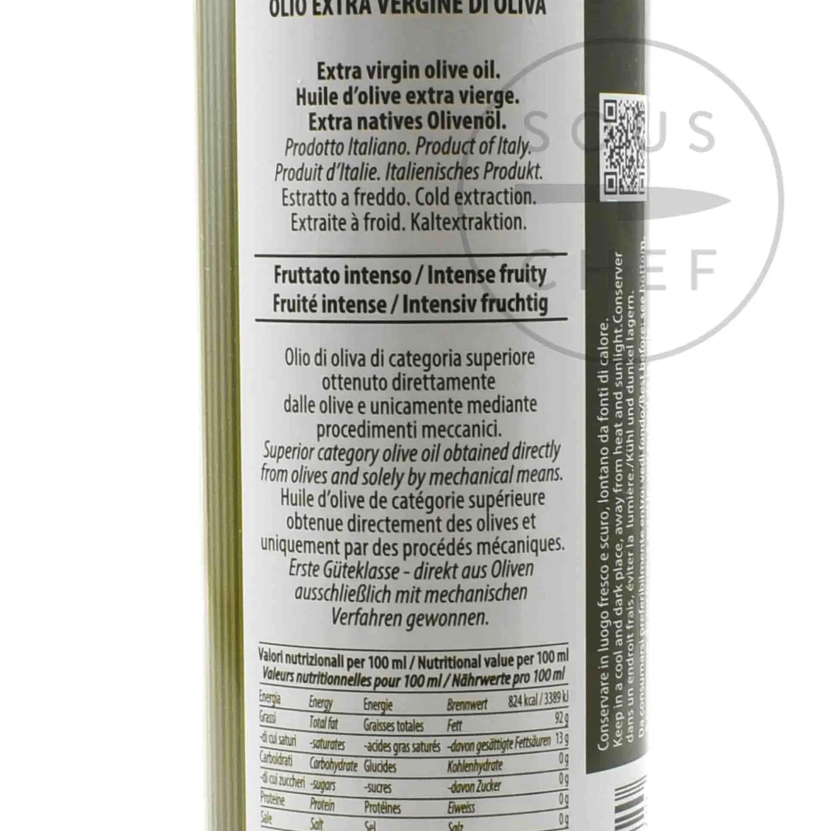Galantino Ingredients Brands|Oil, Vinegar & Dressings^Intenso Lattina Extra Virgin Olive Oil in Tin, 500ml