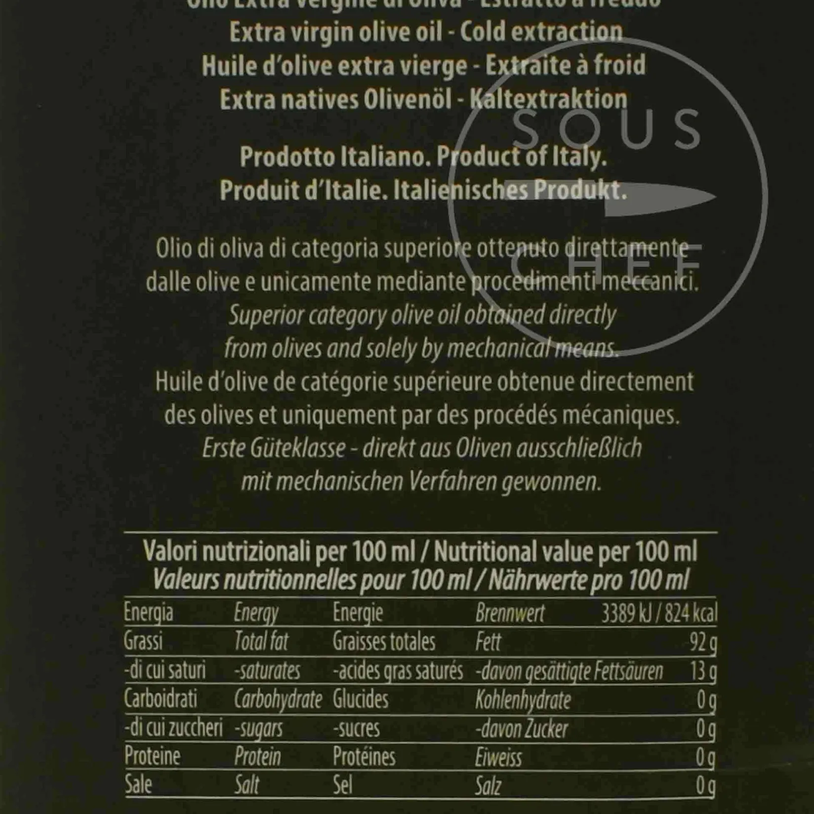 Galantino Ingredients Brands|Oil, Vinegar & Dressings^Medium Fruity Extra Virgin Olive Oil Box, 2L