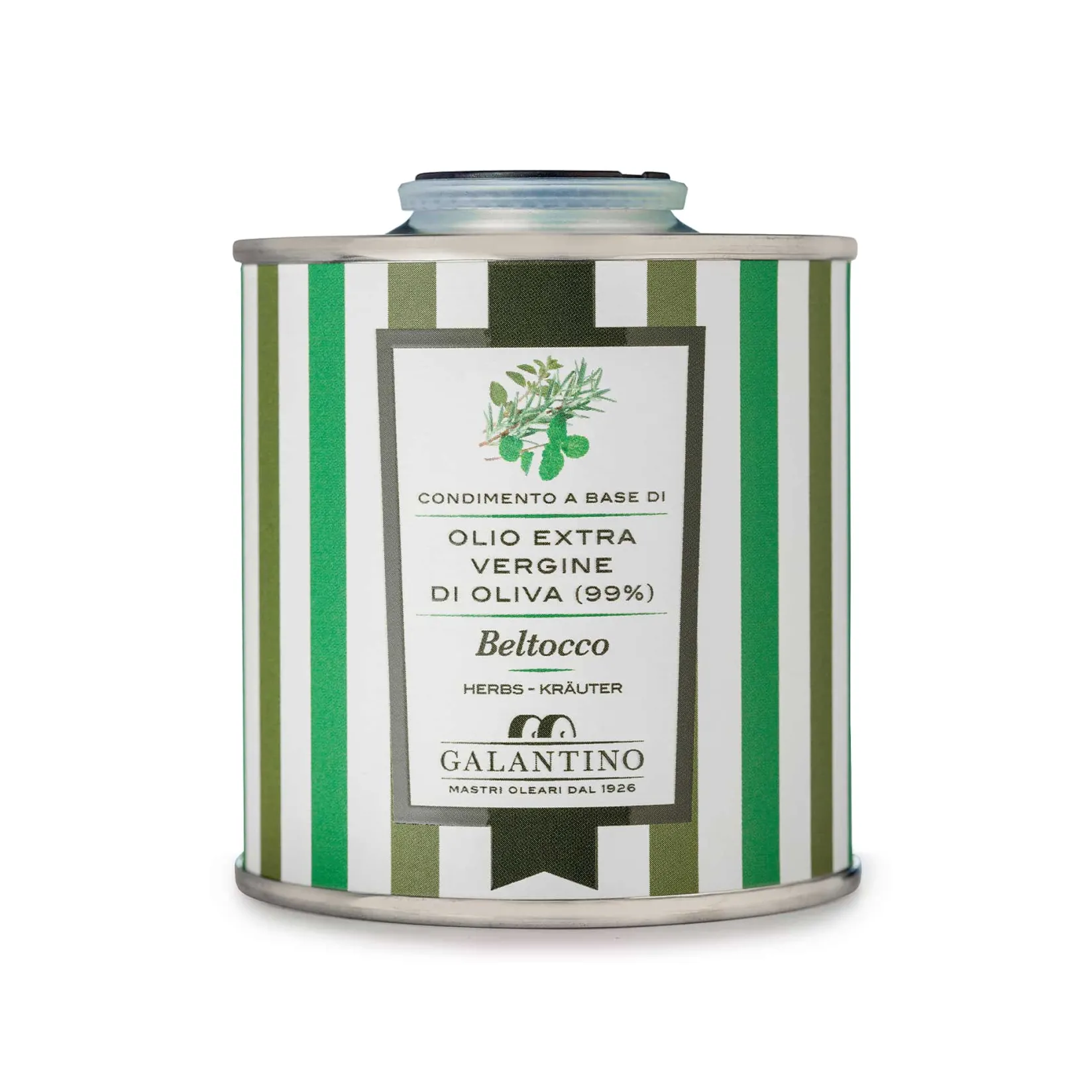 Galantino Ingredients Brands|Italian Ingredients^Puglian Aromatic Herbs "Beltocco" Extra Virgin Olive Oil, 100ml