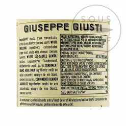 Giuseppe Giusti Italian Ingredients|Oil, Vinegar & Dressings^Giusti Sweet & Sour White Balsamic Condiment 5 Year Aged, 250ml