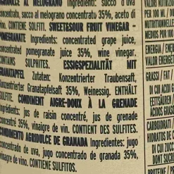 Giuseppe Giusti Ingredients Brands|Italian Ingredients^Giusti Sweet and Sour Pomegranate Condiment, 250ml