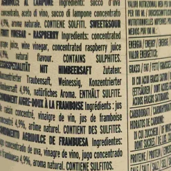 Giuseppe Giusti Ingredients Brands|Italian Ingredients^Giusti Sweet and Sour Raspberry Condiment, 250ml