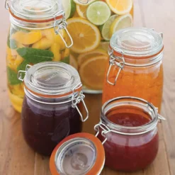 Kitchencraft Pickling, Preserving & Fermenting Jars^Glass Preserving Jar, 1000ml