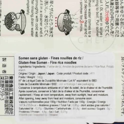 Toa Food Ingredients Brands|Japanese Ingredients^Gluten-Free Somen Fine Rice Noodles, 142g