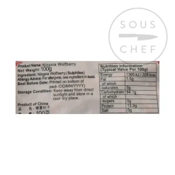 Zheng Feng Chinese Ingredients|Baking Ingredients^Goji Berries, 100g