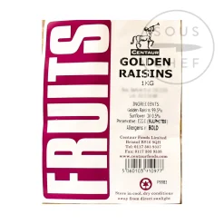 Centaur Ingredients Brands|Baking Ingredients^Golden Raisins, 1kg