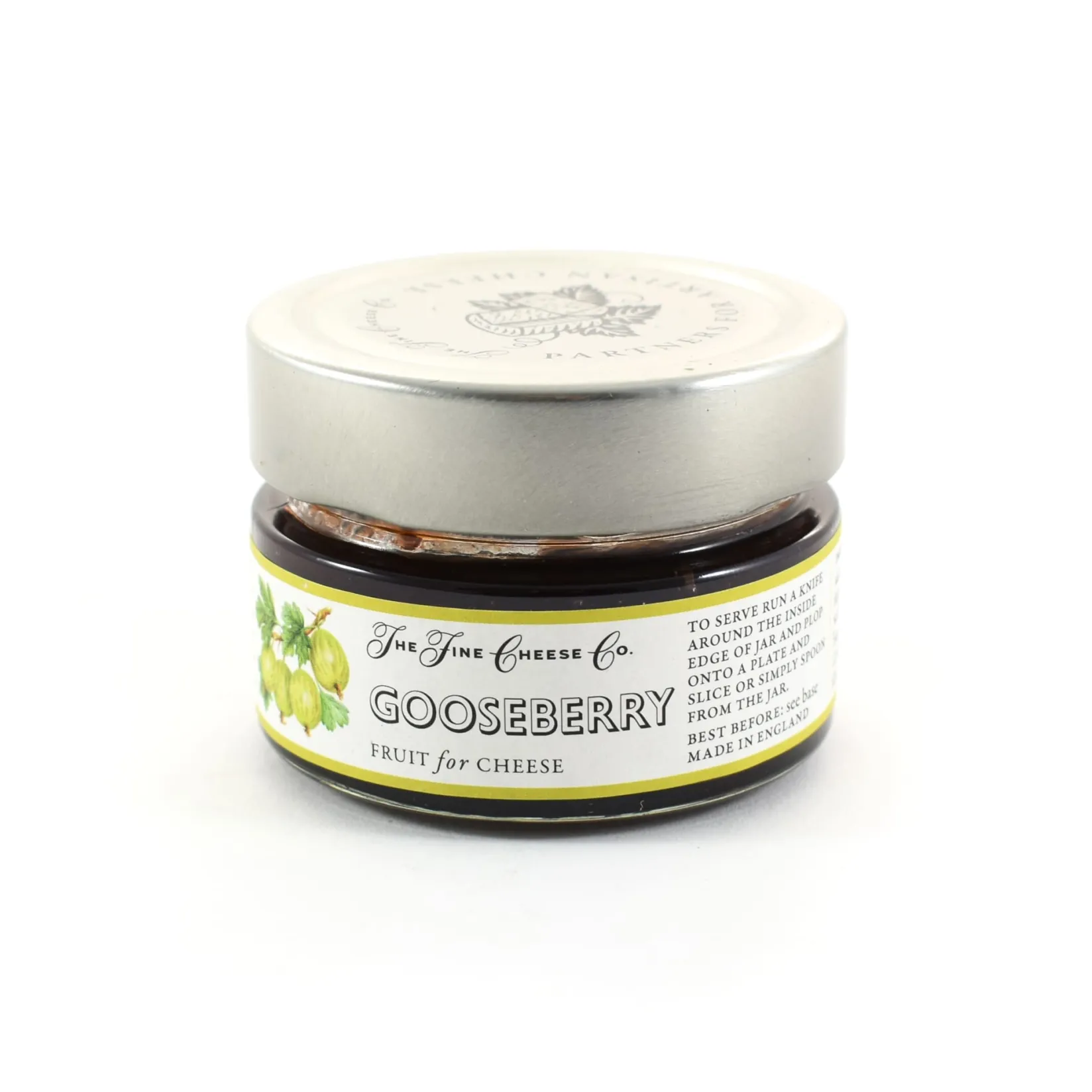 The Fine Cheese Co Ingredients Brands|Made In The Uk^Gooseberry Fruit Preserve for Cheese, 113g