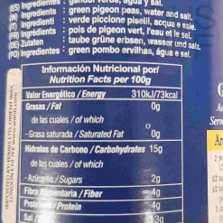 GOYA Ingredients Brands|Pasta, Rice & Beans^Green Pigeon Peas, 425g