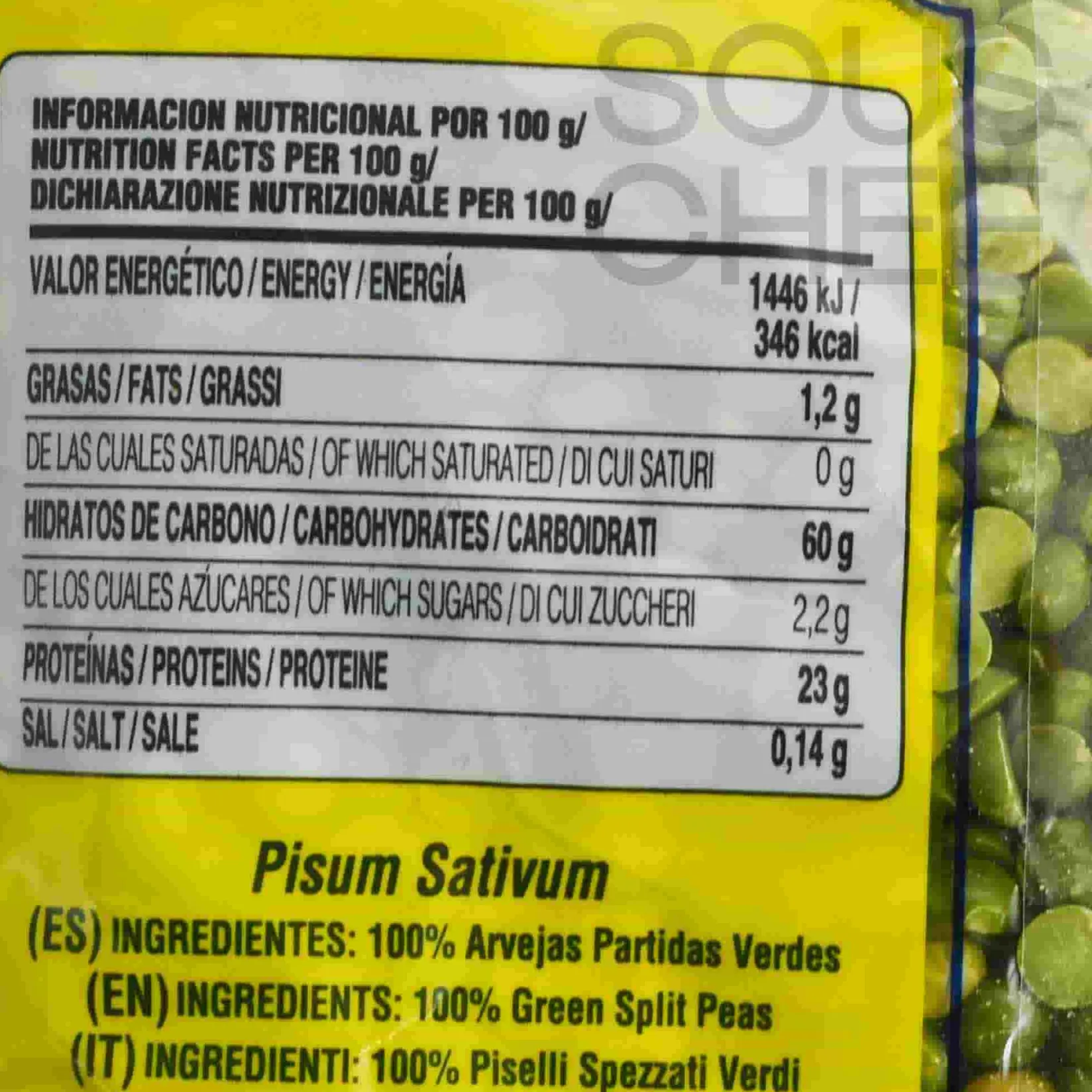 GOYA Ingredients Brands|Pasta, Rice & Beans^Green Split Peas, 500g