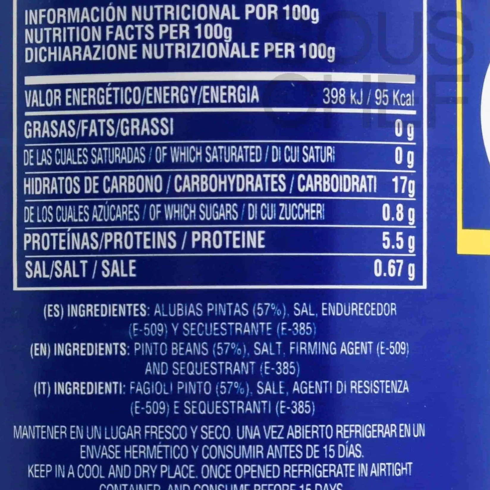 GOYA Ingredients Brands|Pasta, Rice & Beans^Pinto Beans, 439g